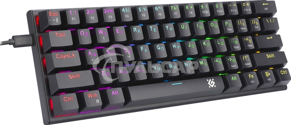 Клавиатура проводная механическая Defender Cairon GK-081
