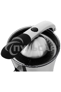 Соковыжималка цитрусовая Kitfort КТ-1108 160Вт серебристый/черный