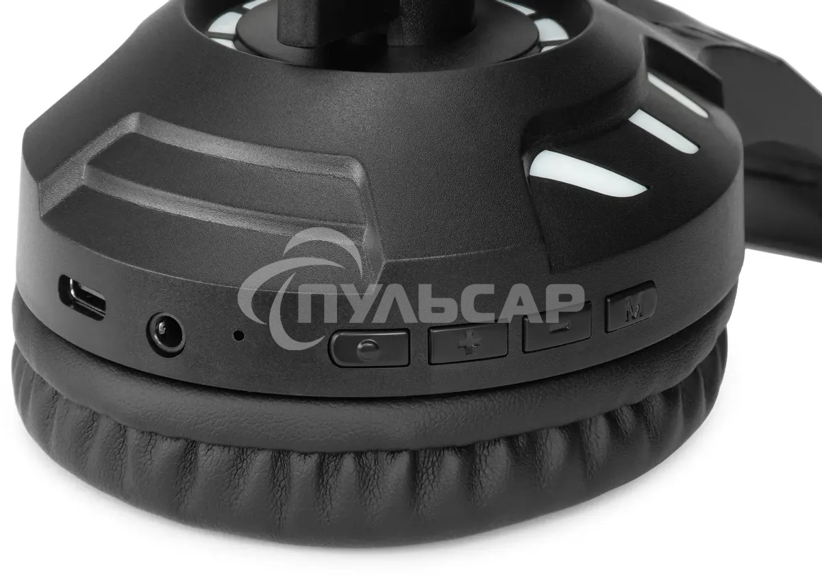 Наушники с микрофоном Оклик HS-L420G черный накладные BT оголовье (1939799)