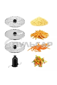 Миксер планетарный Kitfort КТ-3413 2000Вт серебристый/черный