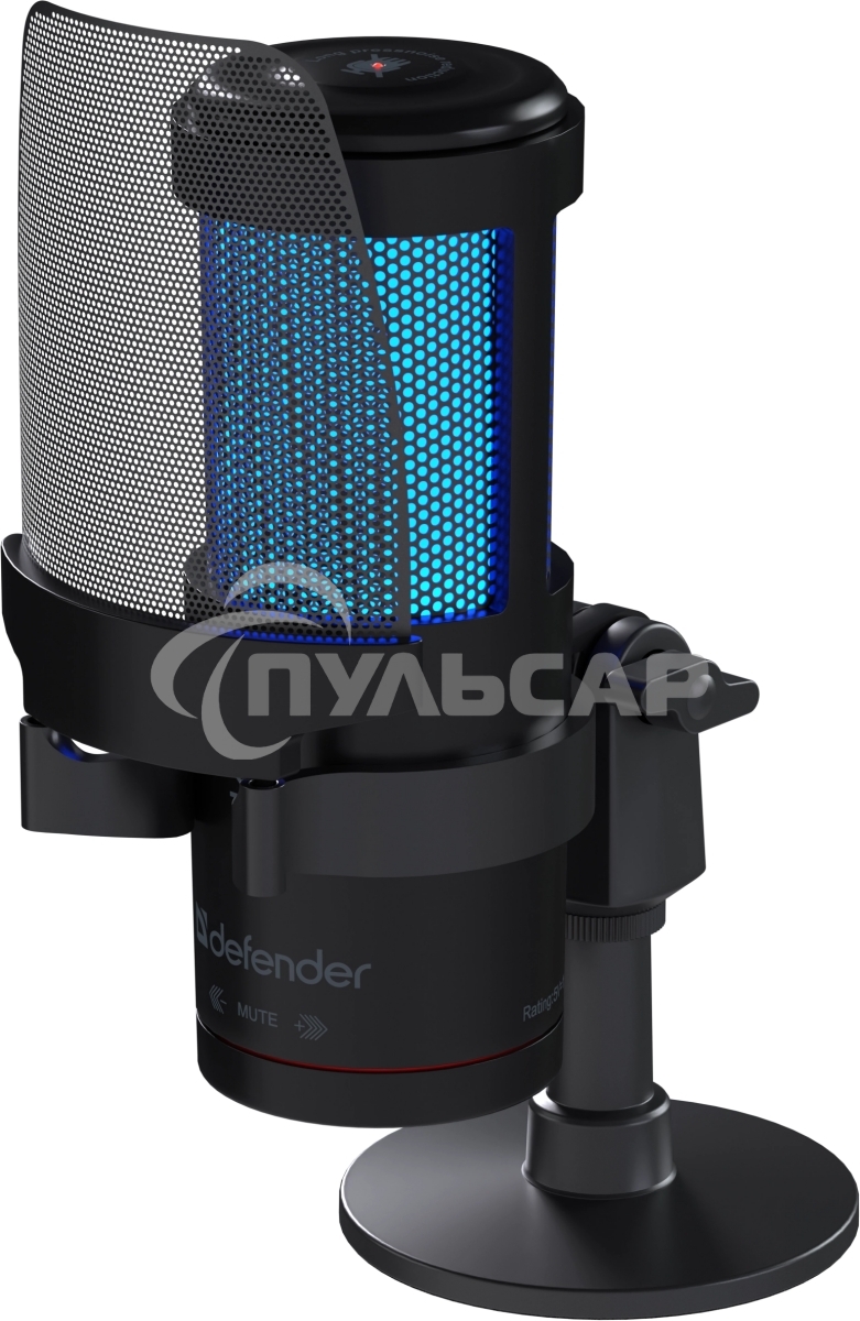 Игровой стрим микрофон Defender Impulse GMC 400 USB