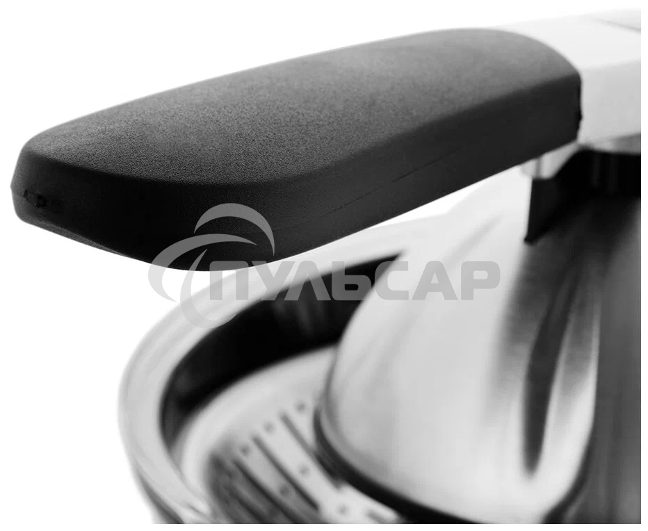 Соковыжималка цитрусовая Kitfort КТ-1108 160Вт серебристый/черный