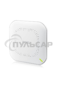 Точка доступа Zyxel NebulaFlex NWA50AX PRO, WiFi 6, 802.11a/b/g/n/ac/ax (2,4 и 5 ГГц), MU-MIMO, антенны 3x3, до 575+2400 Мбит/с, 1xLAN 2.5GE, PoE, без поддержки Captive portal и WPA-Enterprise, защита от 4G/5G, БП в комплекте