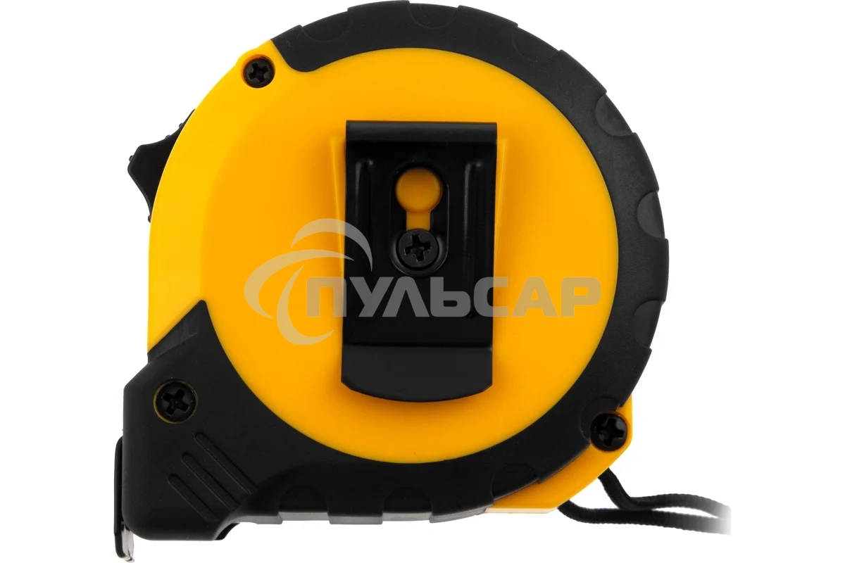 Рулетка 5м х 25мм, двухкомп. корпус, кнопка-пауза Denzel