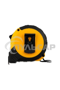 Рулетка 5м х 25мм, двухкомп. корпус, кнопка-пауза Denzel