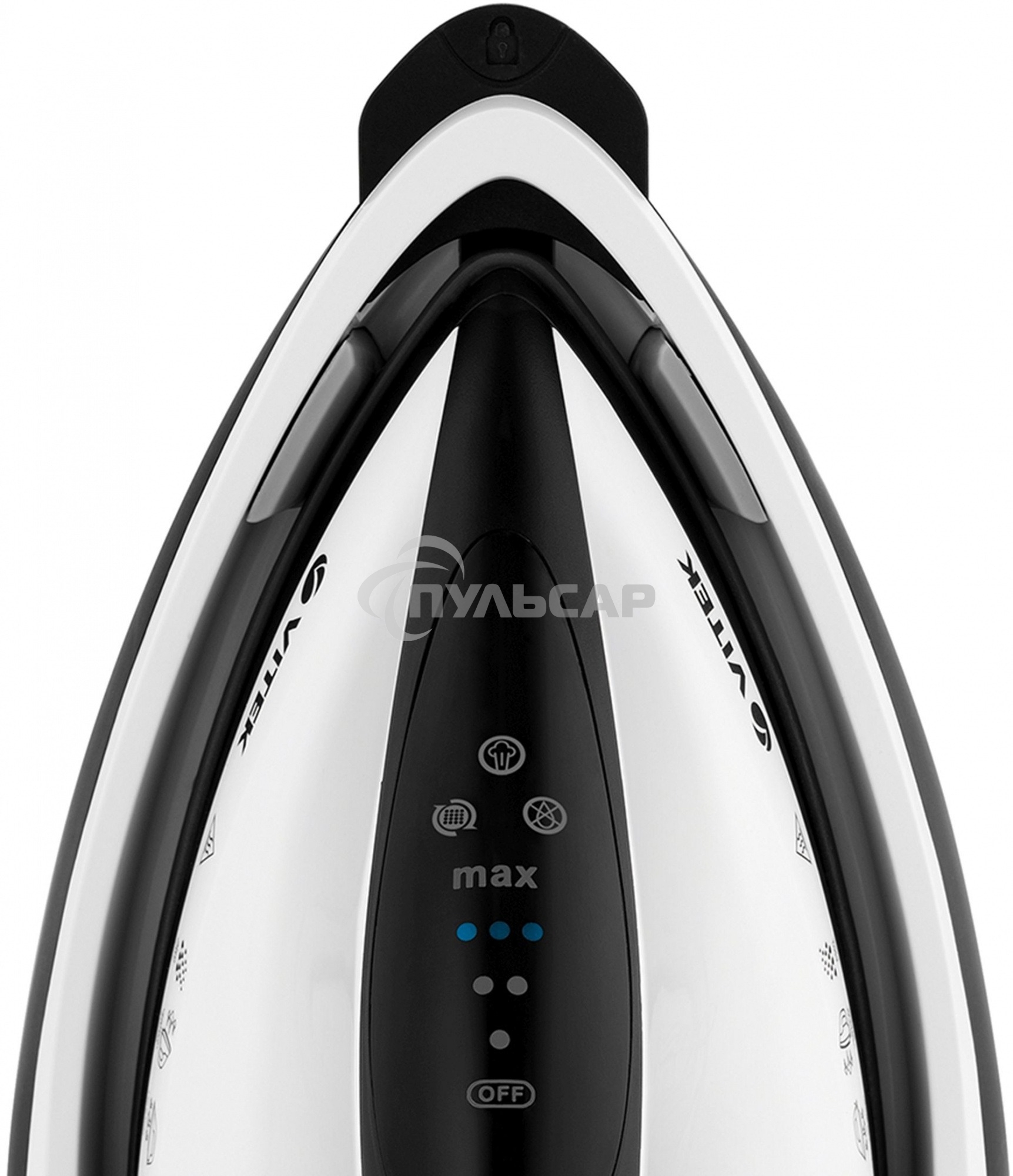 Парогенератор Vitek Metropolis 2431-VT-02 черный/белый 1л 2600Вт 4,5 бар