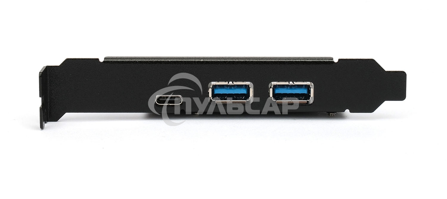Контроллер USB 3.1 Gembird SPCR-03 в разъем PCI-e, 2xUSB-A + 1xType-C