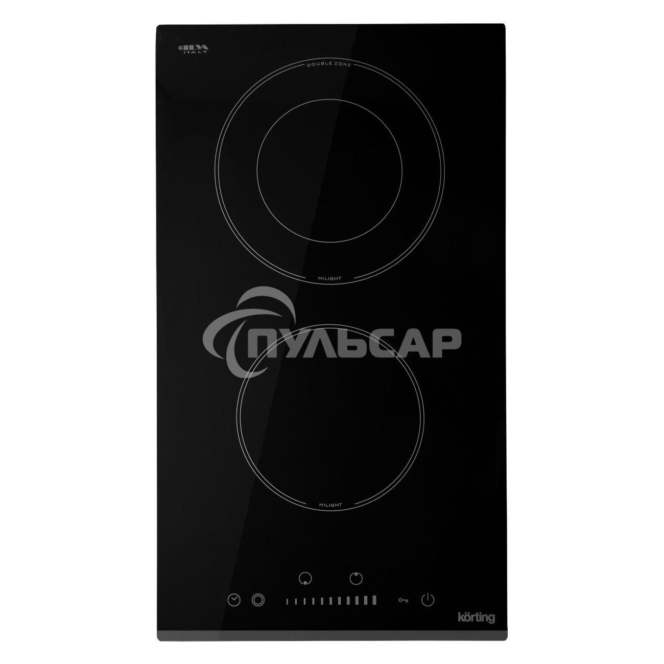 Электрическая варочная панель Korting HK 32024 B черный