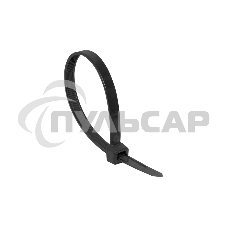 Хомут нейлоновый черный EKF Basic plc-cb-7.2x300 (7,2х300) (100 шт.)