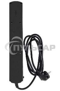 Сетевой фильтр Ippon BK-6-EU-1.8-10-B 1.8м (6 розеток) черный (коробка)