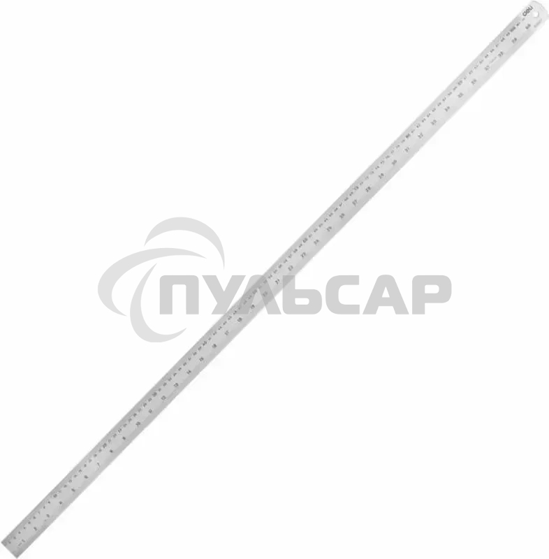 Линейка стальная Deli DL8100Y 1000мм нержавеющая сталь