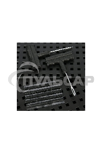 Ремкомплект для бескамерных шин Deli DL120001 (шило, рашпиль, 5 резиновых жгутов)