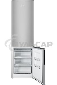 Холодильник Atlant ХМ-4626-181 серебристый двухкамерный 251/119л морозилка снизу