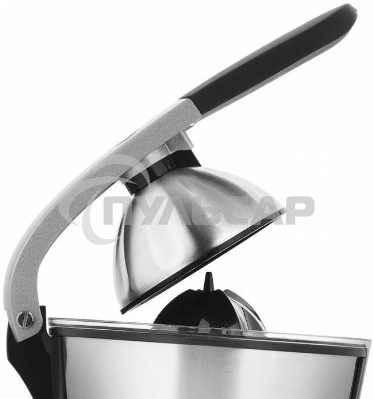 Соковыжималка цитрусовая Kitfort КТ-1108 160Вт серебристый/черный