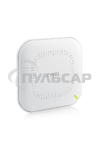 Точка доступа Zyxel NebulaFlex NWA50AX PRO, WiFi 6, 802.11a/b/g/n/ac/ax (2,4 и 5 ГГц), MU-MIMO, антенны 3x3, до 575+2400 Мбит/с, 1xLAN 2.5GE, PoE, без поддержки Captive portal и WPA-Enterprise, защита от 4G/5G, БП в комплекте