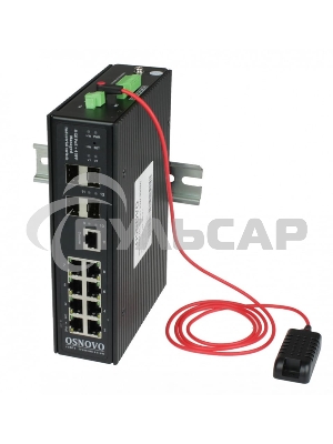 Коммутатор Osnovo SW-80804/ILS SW-80804/ILS(PORT 90W,300W) управляемый