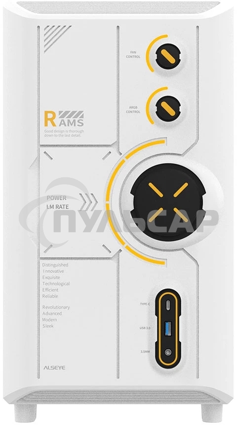 Компьютерный корпус RAMS 2.0 белый Type C