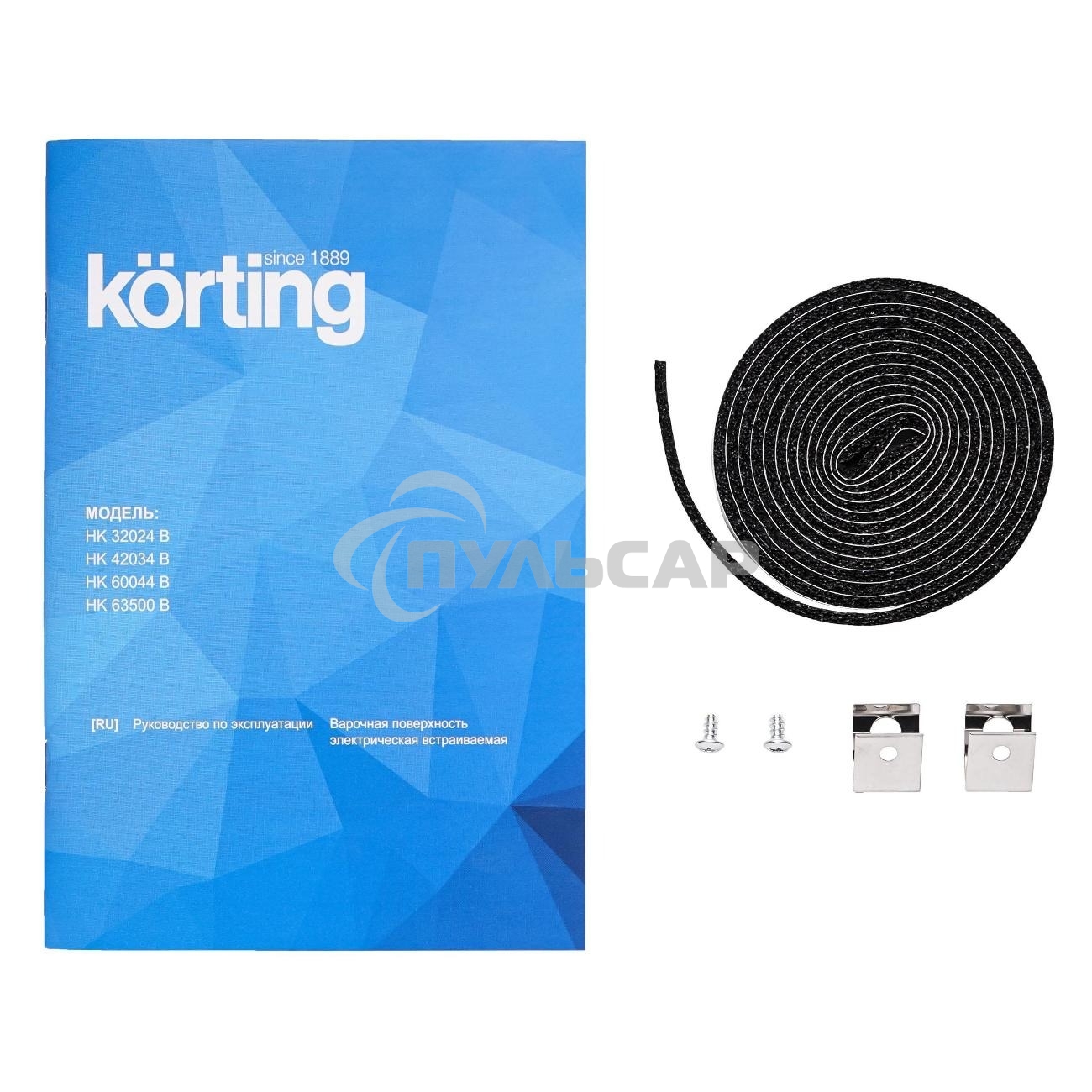 Электрическая варочная панель Korting HK 32024 B черный