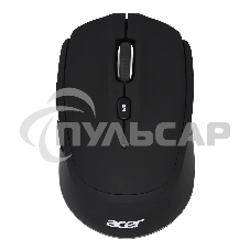 Мышь беспроводная Acer OMR050 черный, 1600 dpi, радиоканал, Bluetooth, USB, кнопки - 6