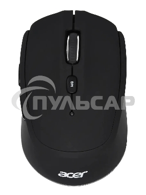 Мышь беспроводная Acer OMR050 черный, 1600 dpi, радиоканал, Bluetooth, USB, кнопки - 6