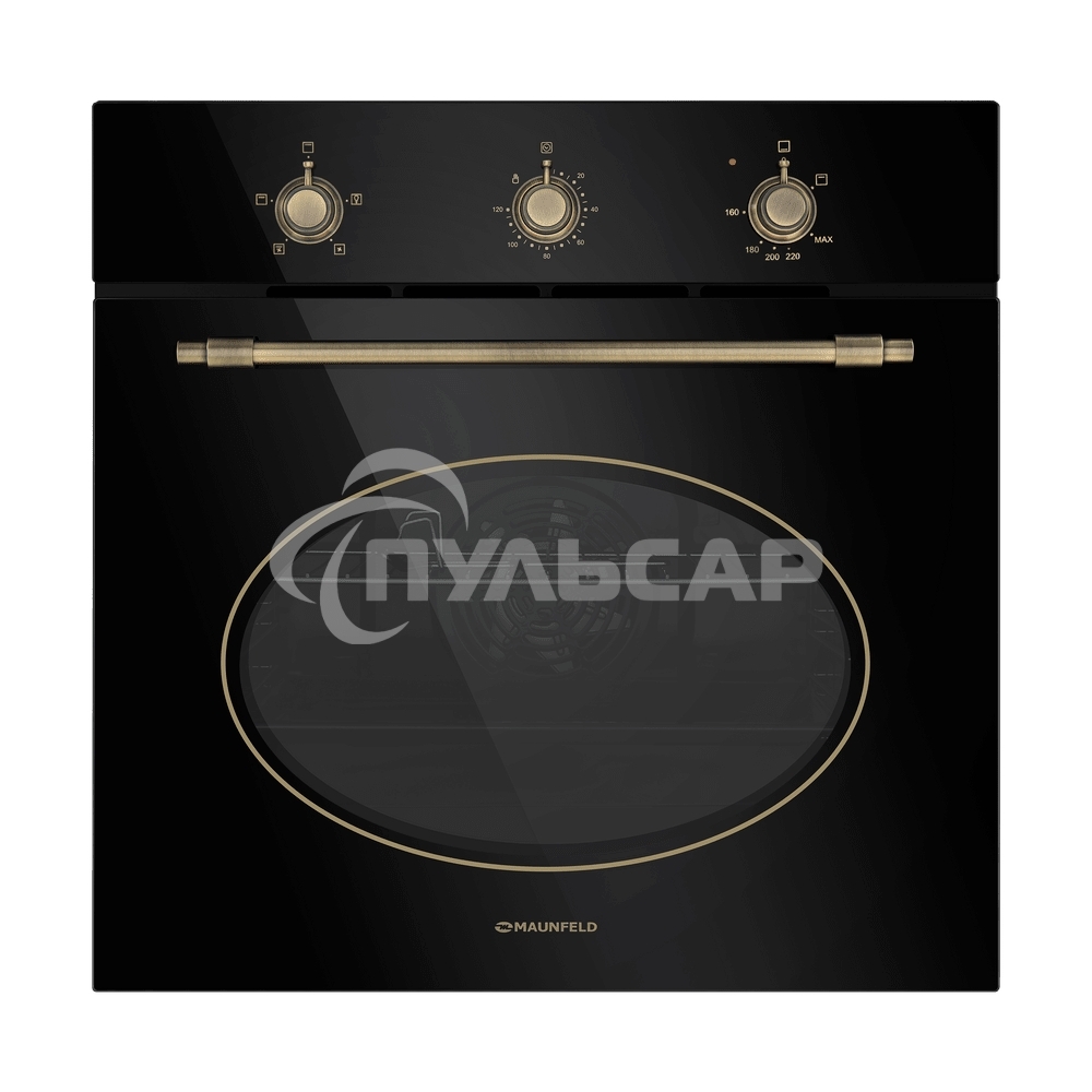 Шкаф духовой газоэлектрический Maunfeld EOGC604RBG.MT Slim