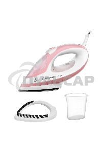 Утюг-отпариватель BRAYER 4080BR, 1950, Вт. керамич, под.пар 25г/мин 250 мл, съем.щетка