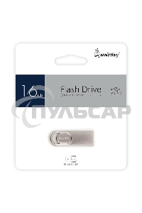 Флешка USB Smartbuy R/W (SB16 GbM3) UFD 2.0 016 Gb M3 Metal стальной