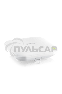 Точка доступа Zyxel NebulaFlex NWA50AX PRO, WiFi 6, 802.11a/b/g/n/ac/ax (2,4 и 5 ГГц), MU-MIMO, антенны 3x3, до 575+2400 Мбит/с, 1xLAN 2.5GE, PoE, без поддержки Captive portal и WPA-Enterprise, защита от 4G/5G, БП в комплекте
