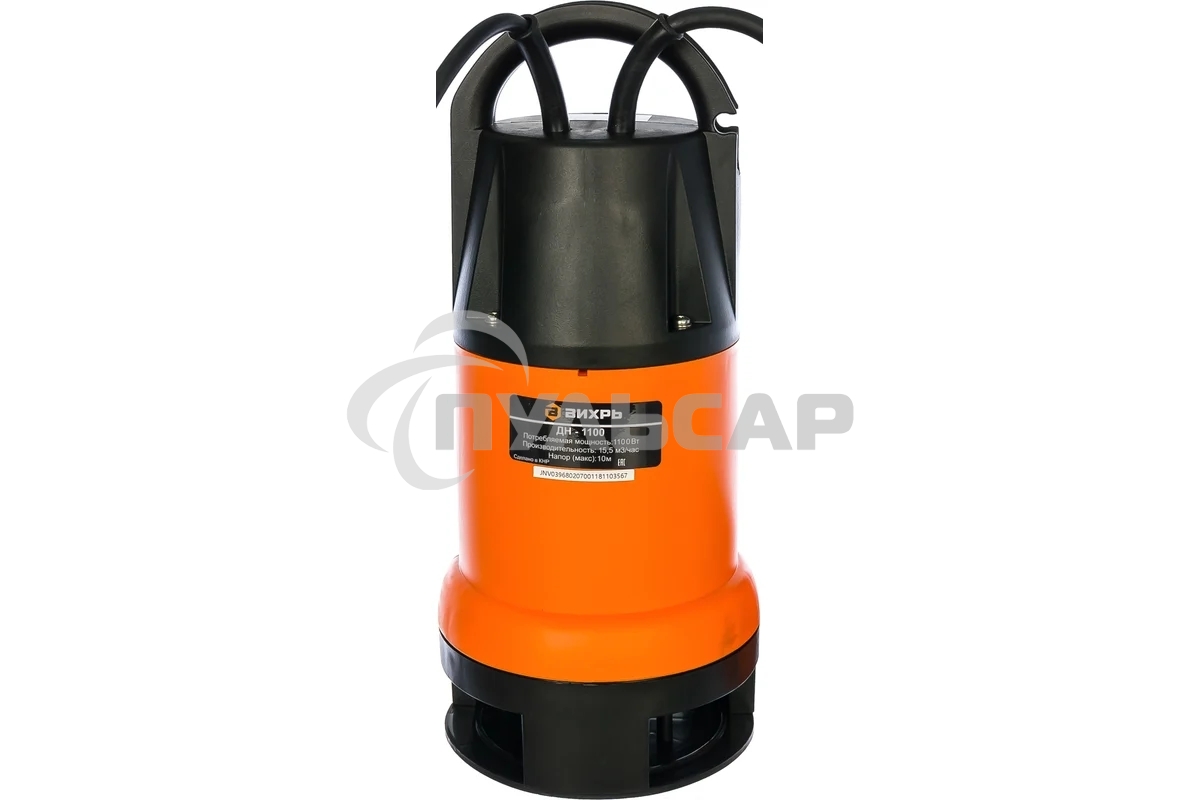 Дренажный насос Вихрь ДН-1100 68/2/7