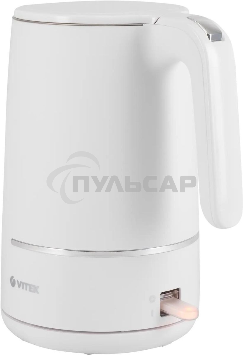 Чайник электрический Vitek VT-1104 1.5л. 2200Вт разноцветный корпус: металл/пластик