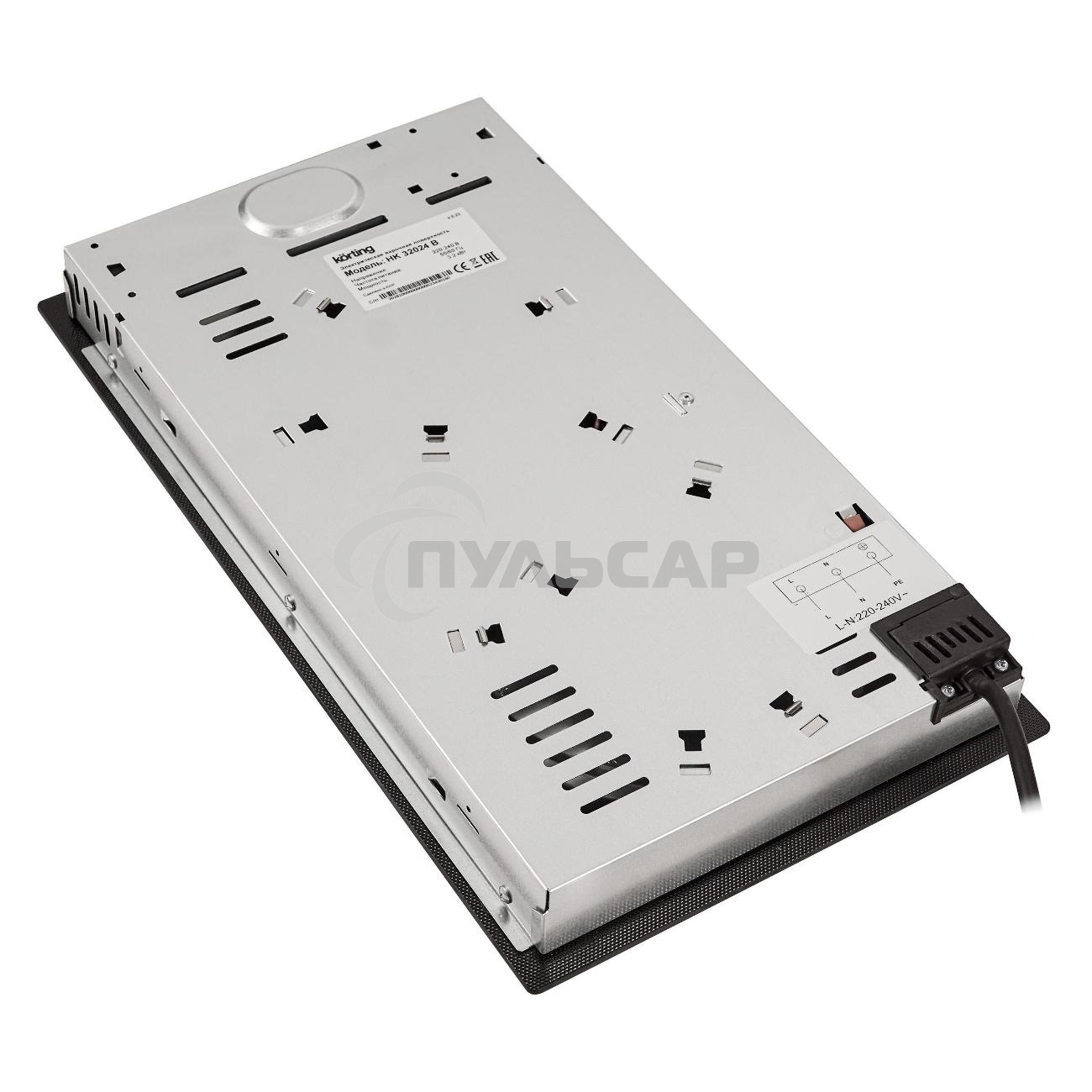 Электрическая варочная панель Korting HK 32024 B черный