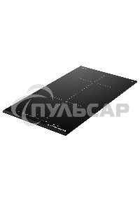 Индукционная варочная панель Kuppersberg ICI 306, High-Tech, индукция, 30 см, 2 зоны нагрева, 9 уровней мощности, inverter, таймер, пауза, Booster, слайдерное управление, черный