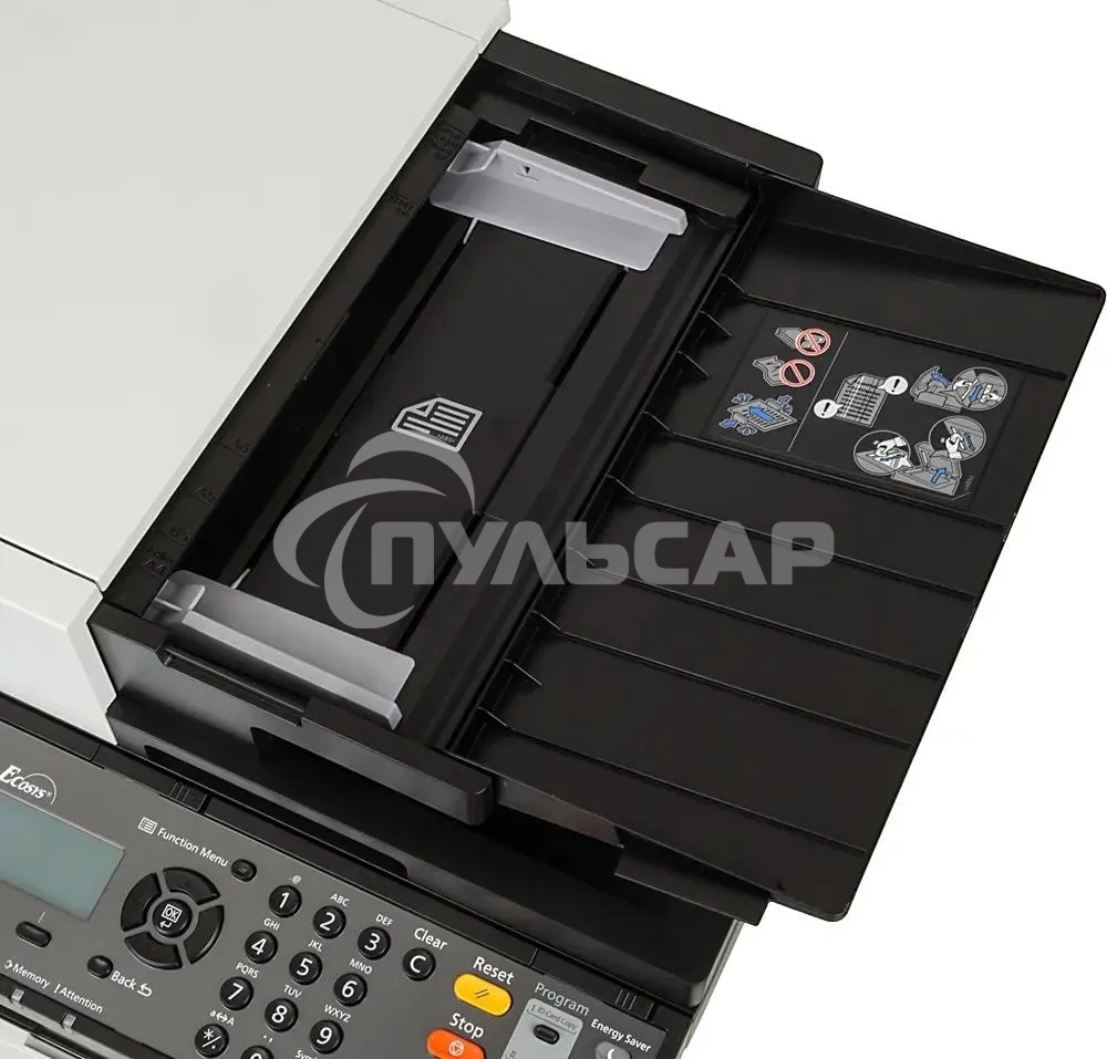 МФУ лазерное Kyocera Ecosys M2040dn (Азия) (1102S33AX0), A4, ч/б, печ. до 40 стр/мин., скан. до 40 стр/мин. (ч/б) 23 стр/мин. (цвет), 1200 x 1200 dpi (печать) 600x600dpi (скан.), USB, RJ-45 (старт.картр. TK-1178)
