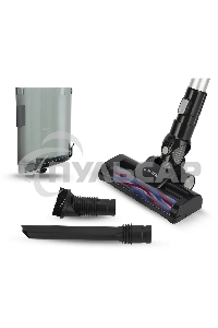 Пылесос вертикальный Vitek Midnight VT-1832 черный/серебристый, питание от аккумулятора, 120 Вт, уборка сухая, пылесборник 0.4 л, работа от АКБ max 35 мин