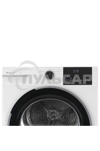 Сушильная машина Hotpoint TDSH 75 W белый, 7 кг, сушка - тепловой насос, программ - 15, 59.7 x 84.6 x 54.3 см
