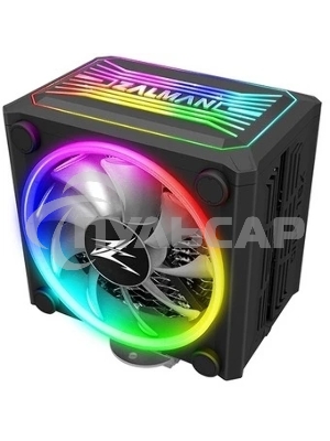Кулер ZALMAN CNPS16X Black, 120мм RGB FAN, 4 HEAT PIPES, 4-PIN PWM, 1350-2700 RPM, 20-32DBA, LONG LIFE BEARING, FULL SOCKET SUPPORT
