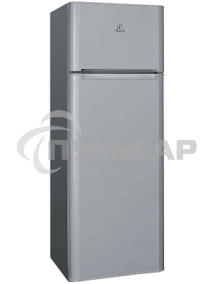 Холодильник Indesit TIA 16 S серебристый двухкамерный 245/51л морозилка сверху