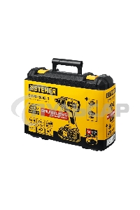 Гайковерт STEHER 20В бесщеточный, 1 АКБ (4А·ч), в кейсе. CWB-300-1