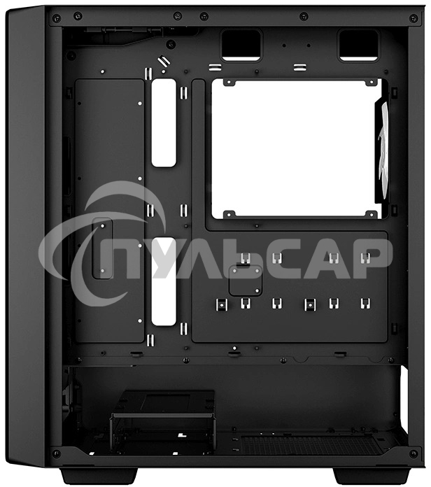 Компьютерный корпус Deepcool CC560 MESH V2 черный без БП ATX 8x120мм 5x140мм 1xUSB 2.0 audio bott PSU