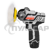 АПМ-76/12Э аккум. полировальная машина (картон, без аккум. и ЗУ, набор 7 пр.) INTERSKOL