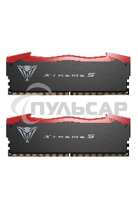Оперативная память Patriot Viper Xtreme 5, DDR5, 48Gb (2x24Gb), 8200MHz, CL38, DIMM, с радиаторами, черный