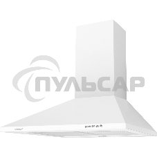 Вытяжка каминная Weissgauff Zosma 60 PB WH белый, 60 см, 900 куб. м/ч, 66 дБ