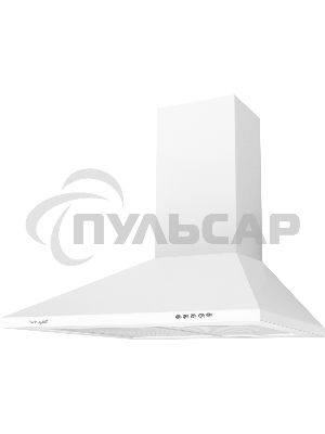 Вытяжка каминная Weissgauff Zosma 60 PB WH белый, 60 см, 900 куб. м/ч, 66 дБ