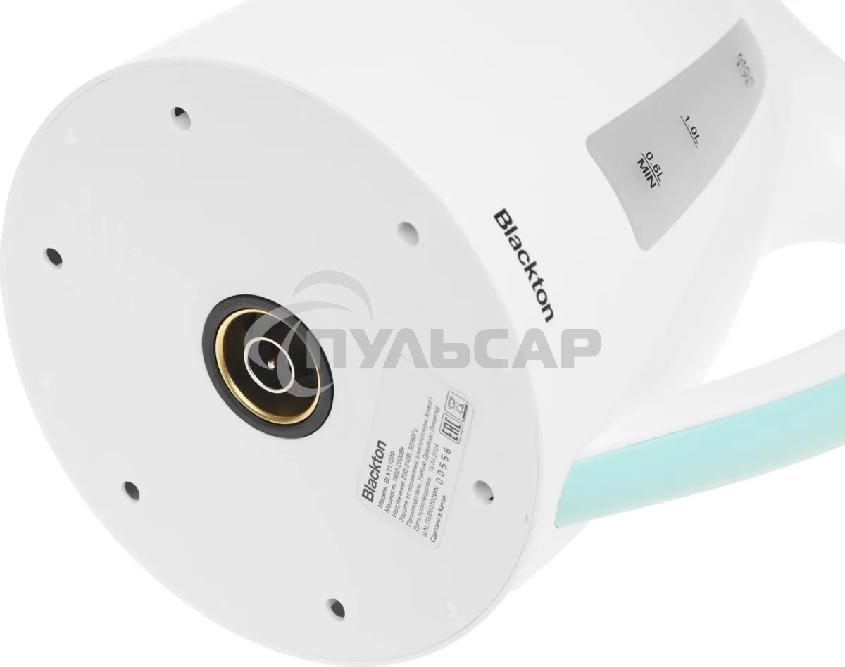 Чайник электрический Blackton Bt KT1702P белый-Зеленый