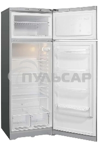 Холодильник Indesit TIA 16 S серебристый двухкамерный 245/51л морозилка сверху