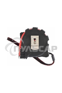 Рулетка Matrix status magnet 3 fixations 5мх25мм обрезиненный корпус зацеп с магнитом