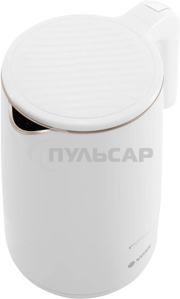Чайник электрический Vitek VT-1104 1.5л. 2200Вт разноцветный корпус: металл/пластик
