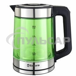 Чайник электрический SAKURA SA-2746GR 2л зеленый
