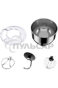 Миксер планетарный BQ MX640, 1600Вт, серебристый