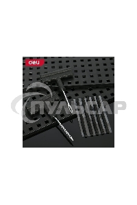 Ремкомплект для бескамерных шин Deli DL120001 (шило, рашпиль, 5 резиновых жгутов)